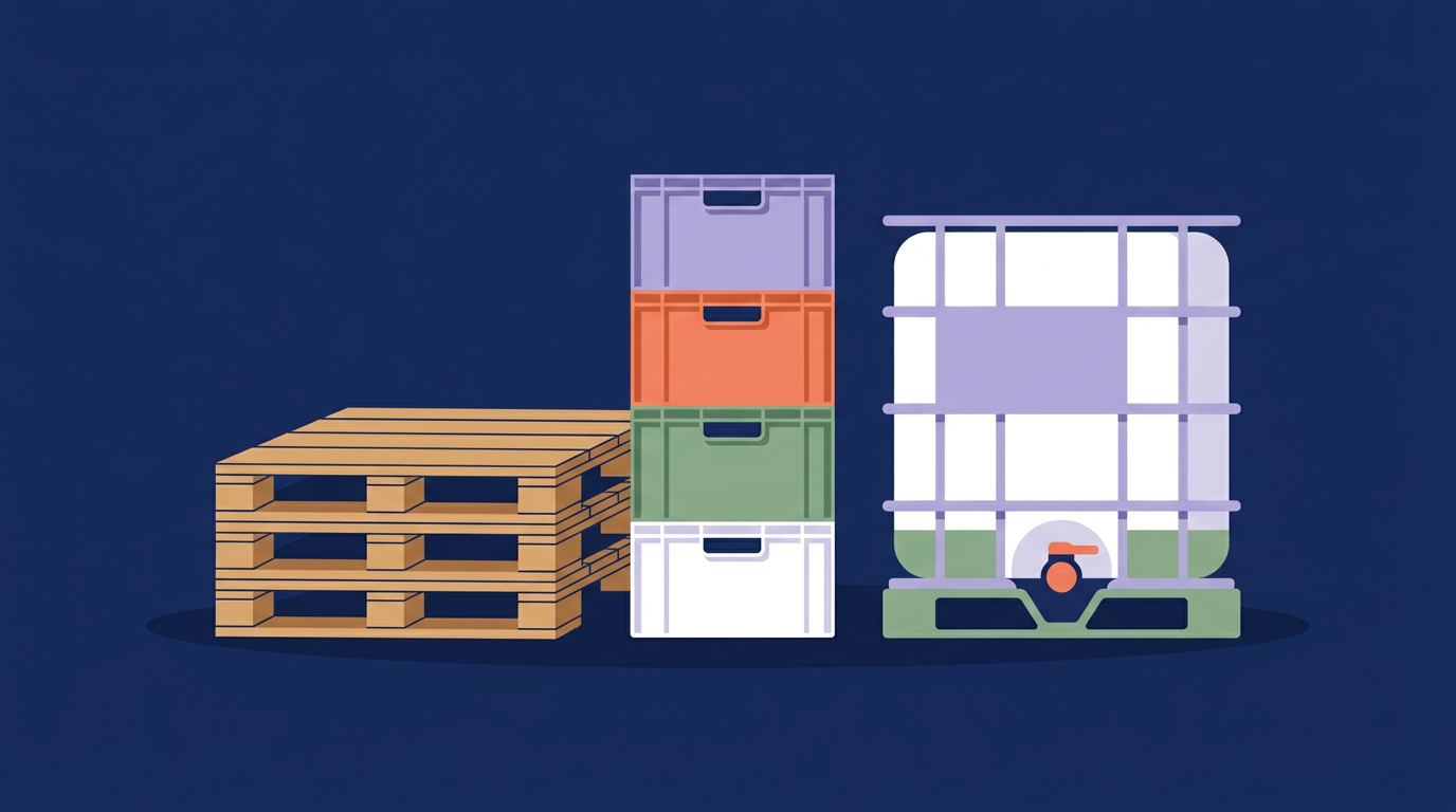 Cover illustration for the article: B2B and Industrial Transport Packaging: EPR Scope