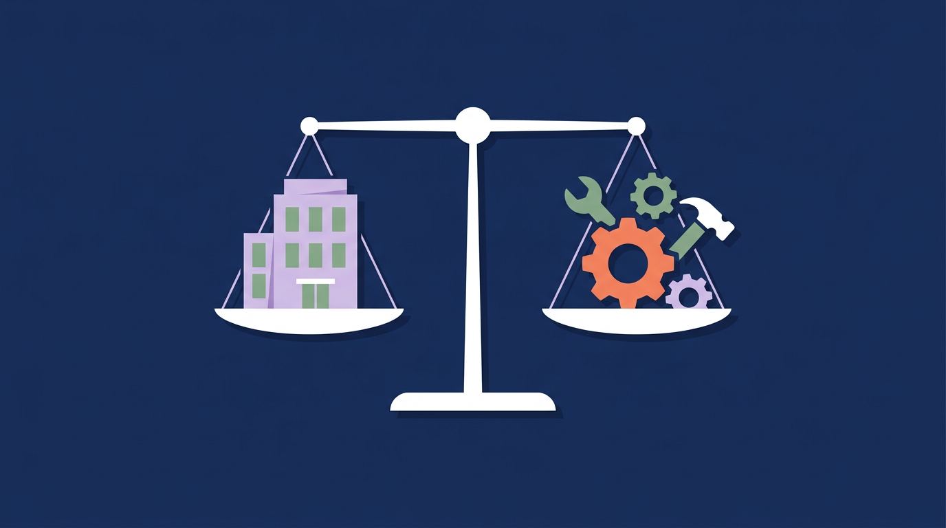 Cover illustration for the article: Build vs Buy a Packaging Compliance System