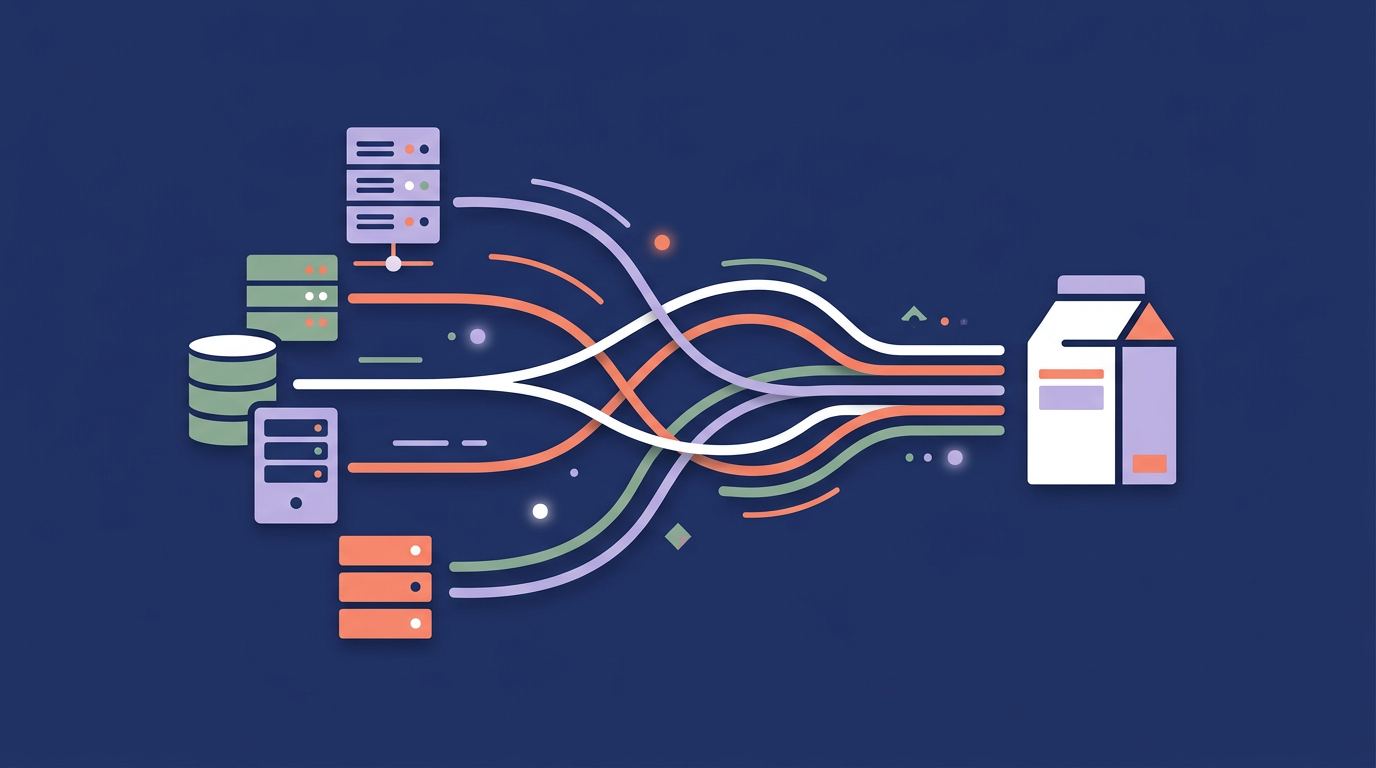 Cover illustration for the article: ERP Integration Patterns for Packaging Compliance: Pulling Data from SAP, Oracle, NetSuite, and D365
